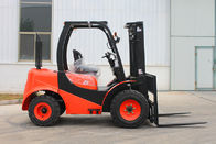 2.5 3 5 ton 4 wd Large ground  compact construction rough terrain forklift，off road forklift