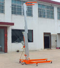 Blue Color Manual Pallet Stacker , Manual Forklift Stacker Telescoping Lift High Strength